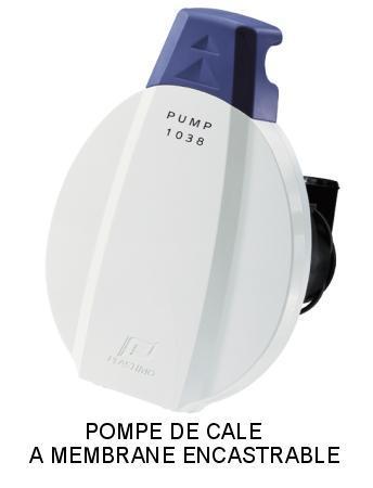 Pompe � membrane encastrable