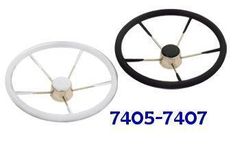 Volants inox/mousse polyuréthane