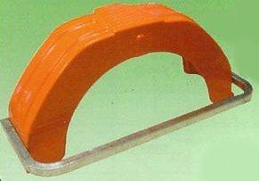 Garde-boue + ferrure roue de 14