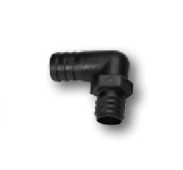 Raccord 90� pour tuyau D16mm