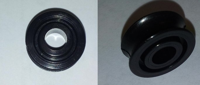 R�as delrin noir
